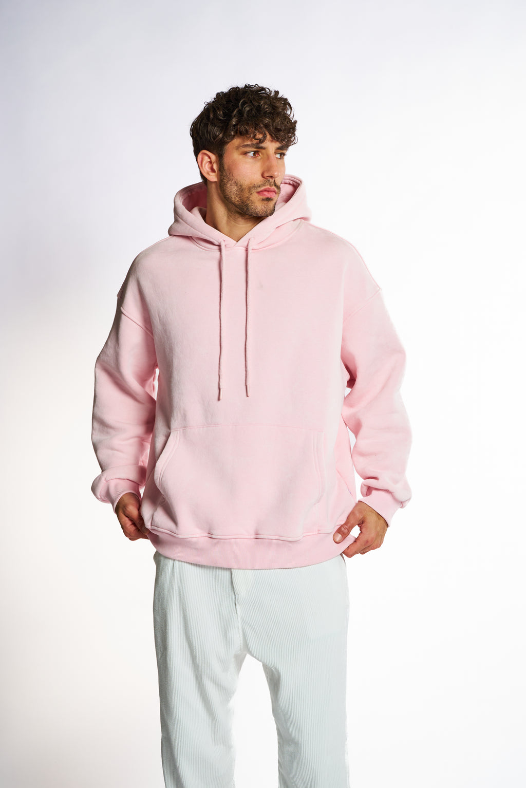 פוטר באגי ורוד במראה שפשוף עדין