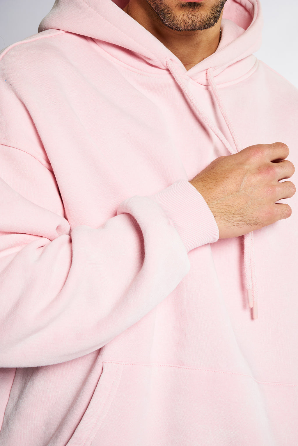 פוטר באגי ורוד במראה שפשוף עדין