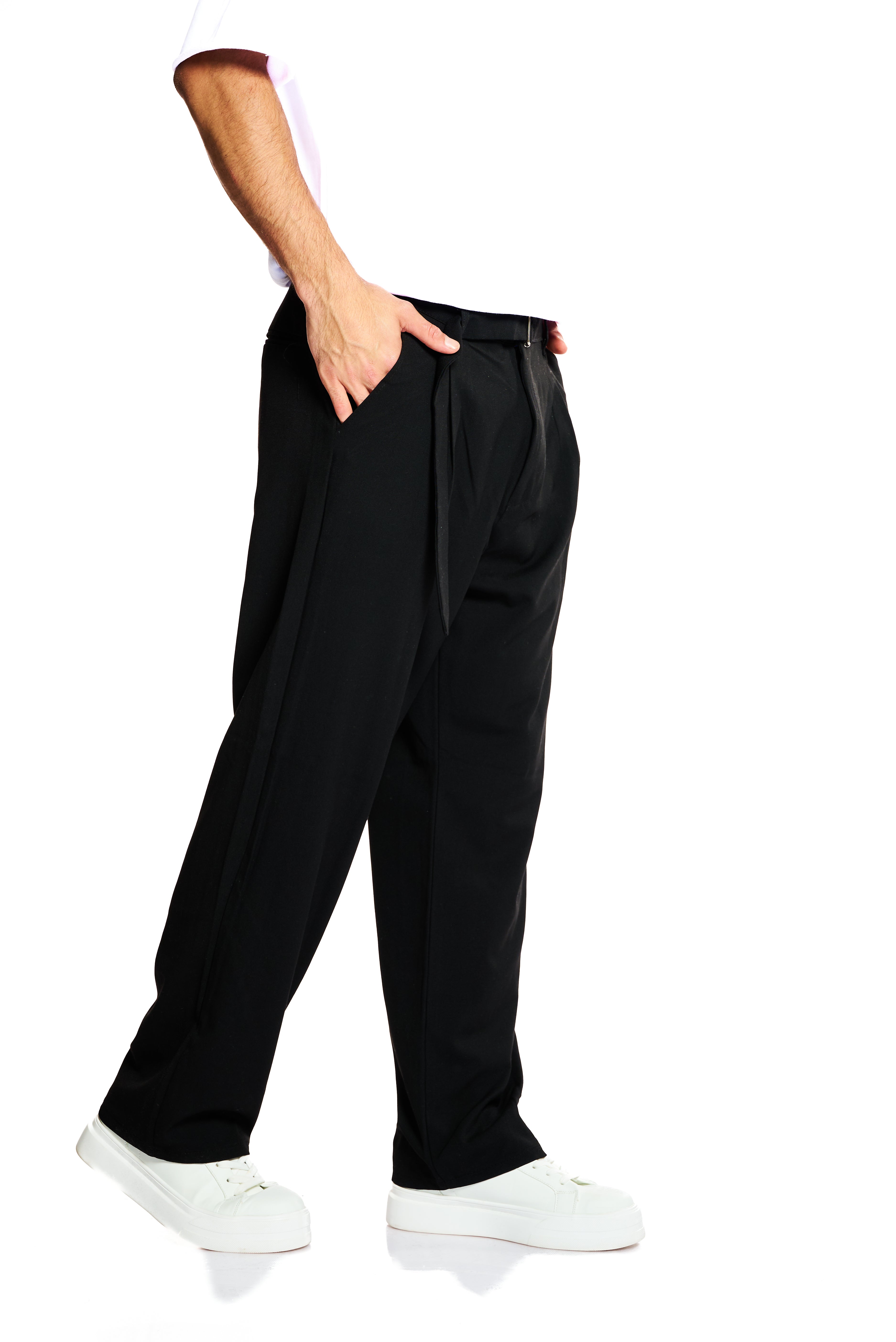 מכנס אלגנט מחוייט שחור