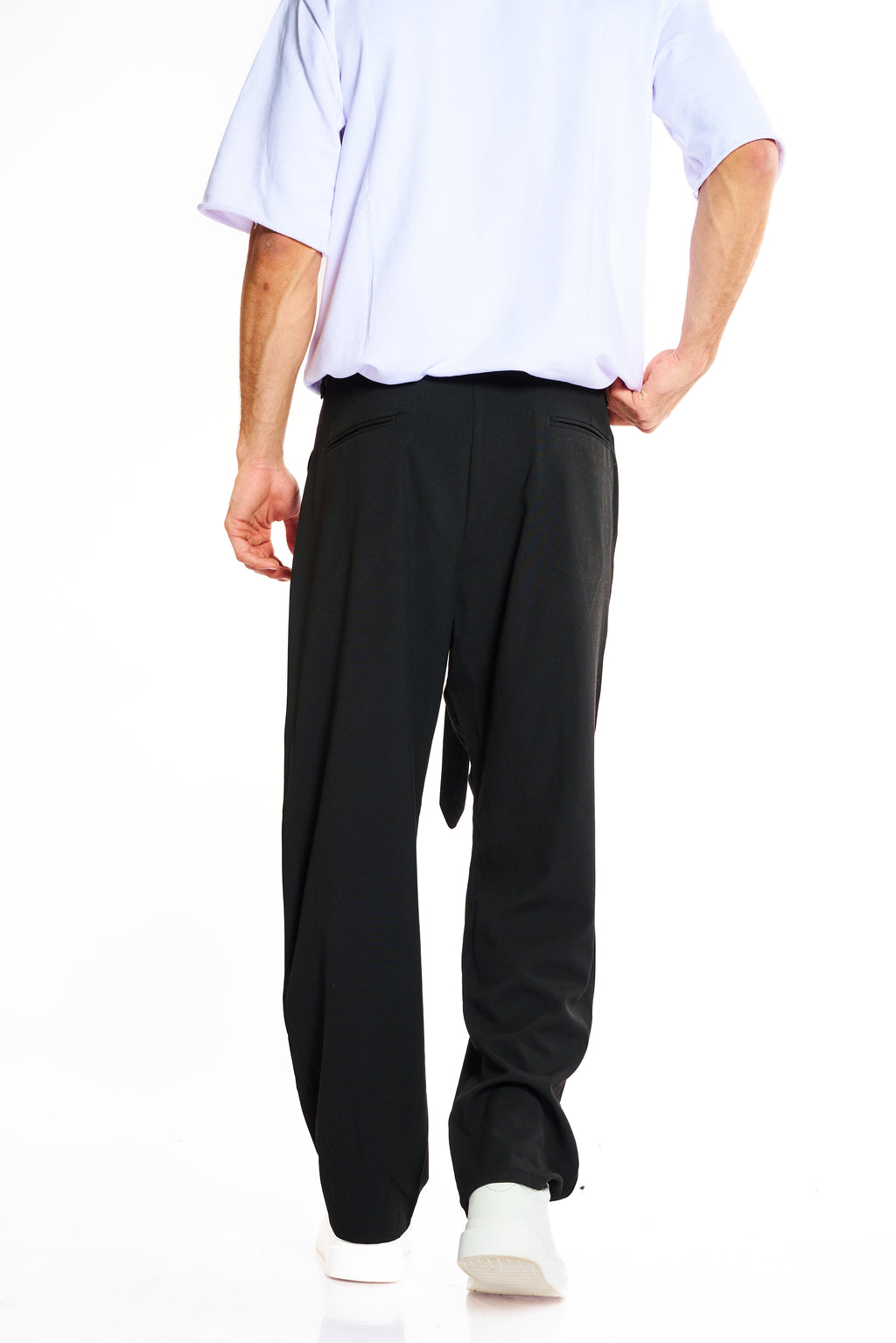 מכנס אלגנט מחוייט שחור