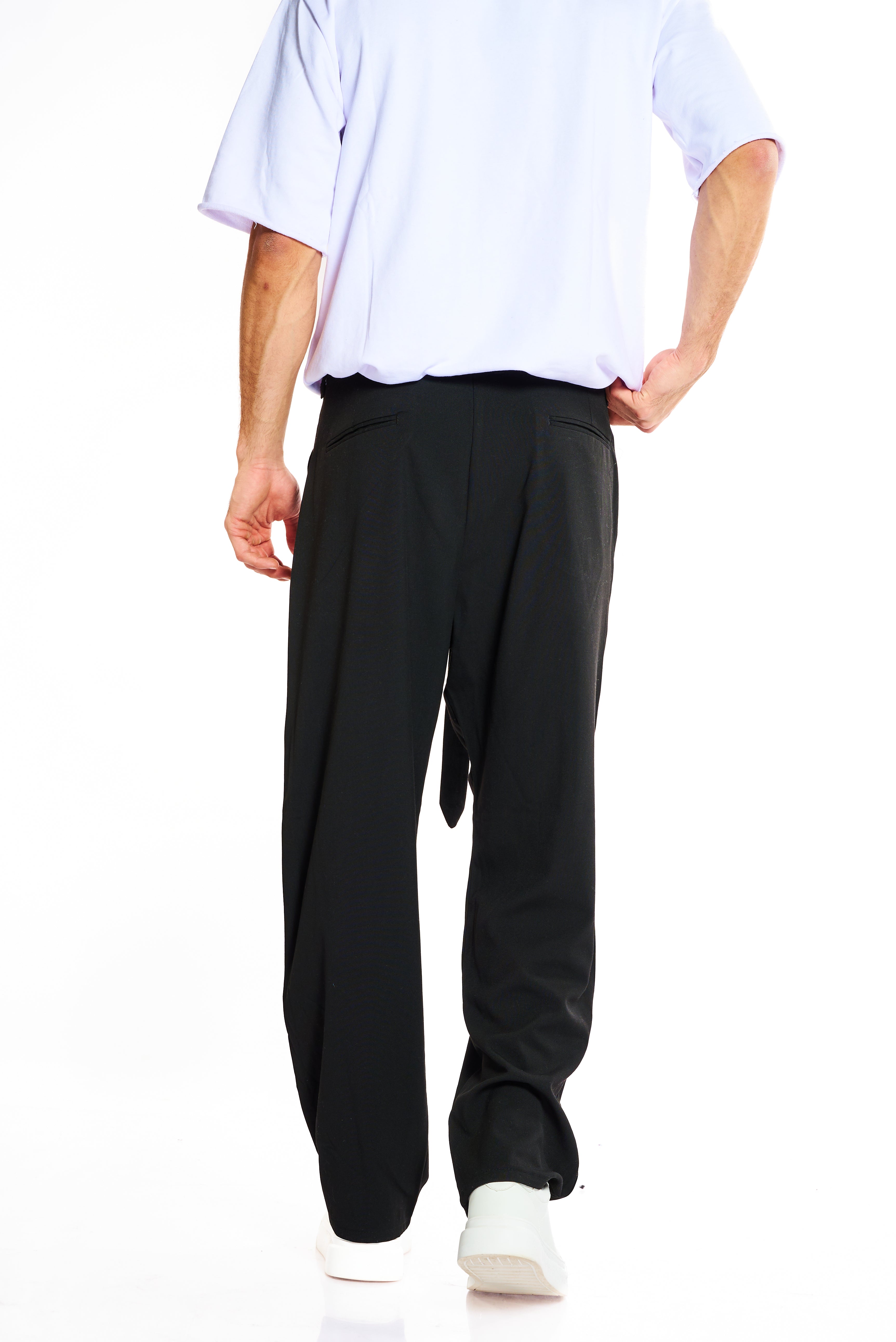 מכנס אלגנט מחוייט שחור