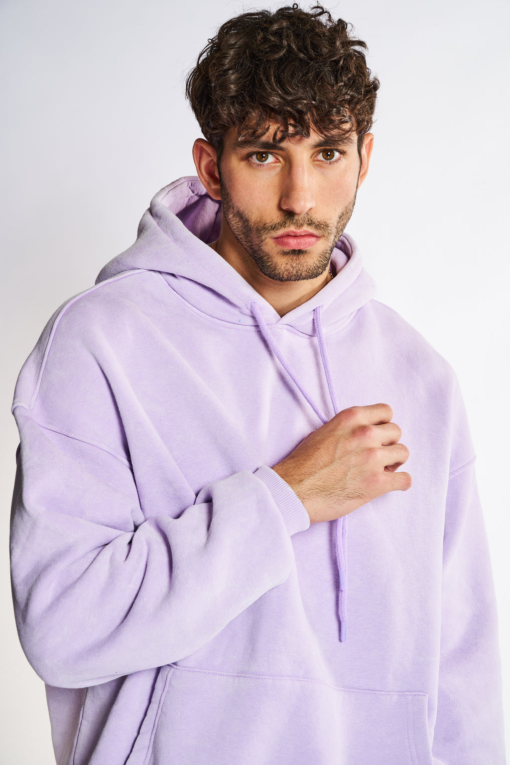 פוטר באגי סגול במראה שפשוף עדין