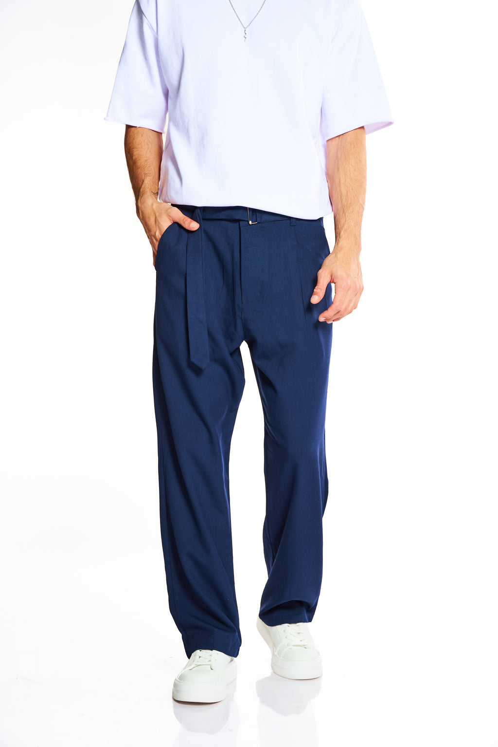 מכנס אלגנט מחוייט כחול