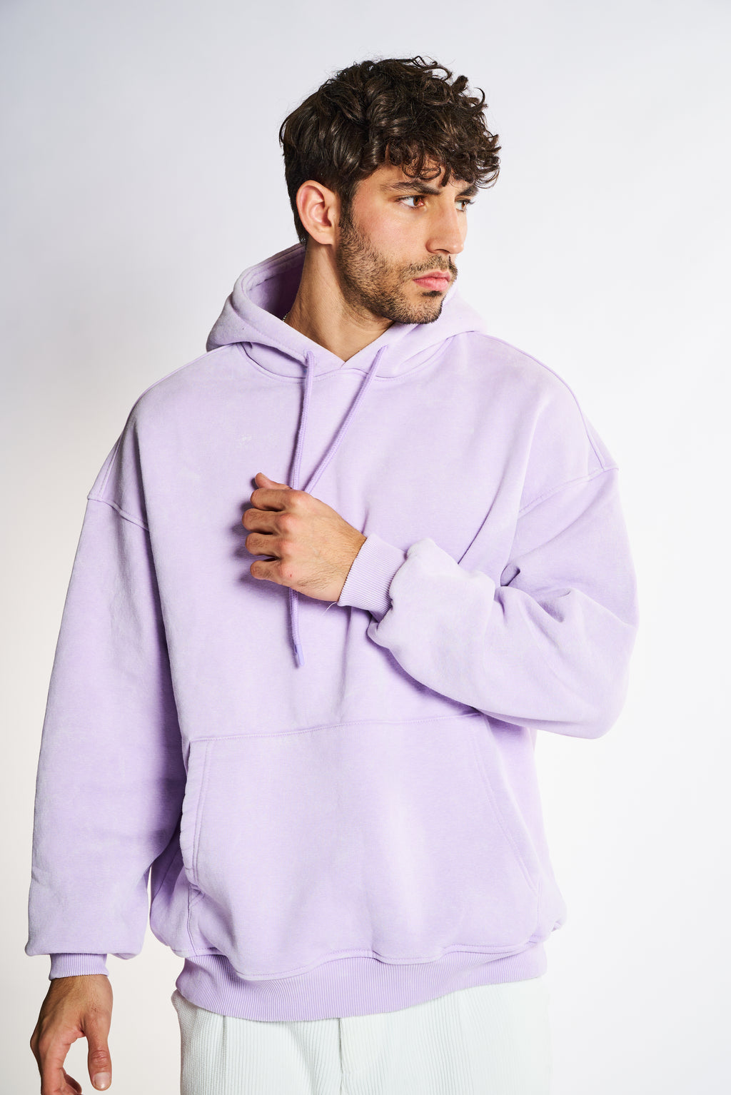 פוטר באגי סגול במראה שפשוף עדין