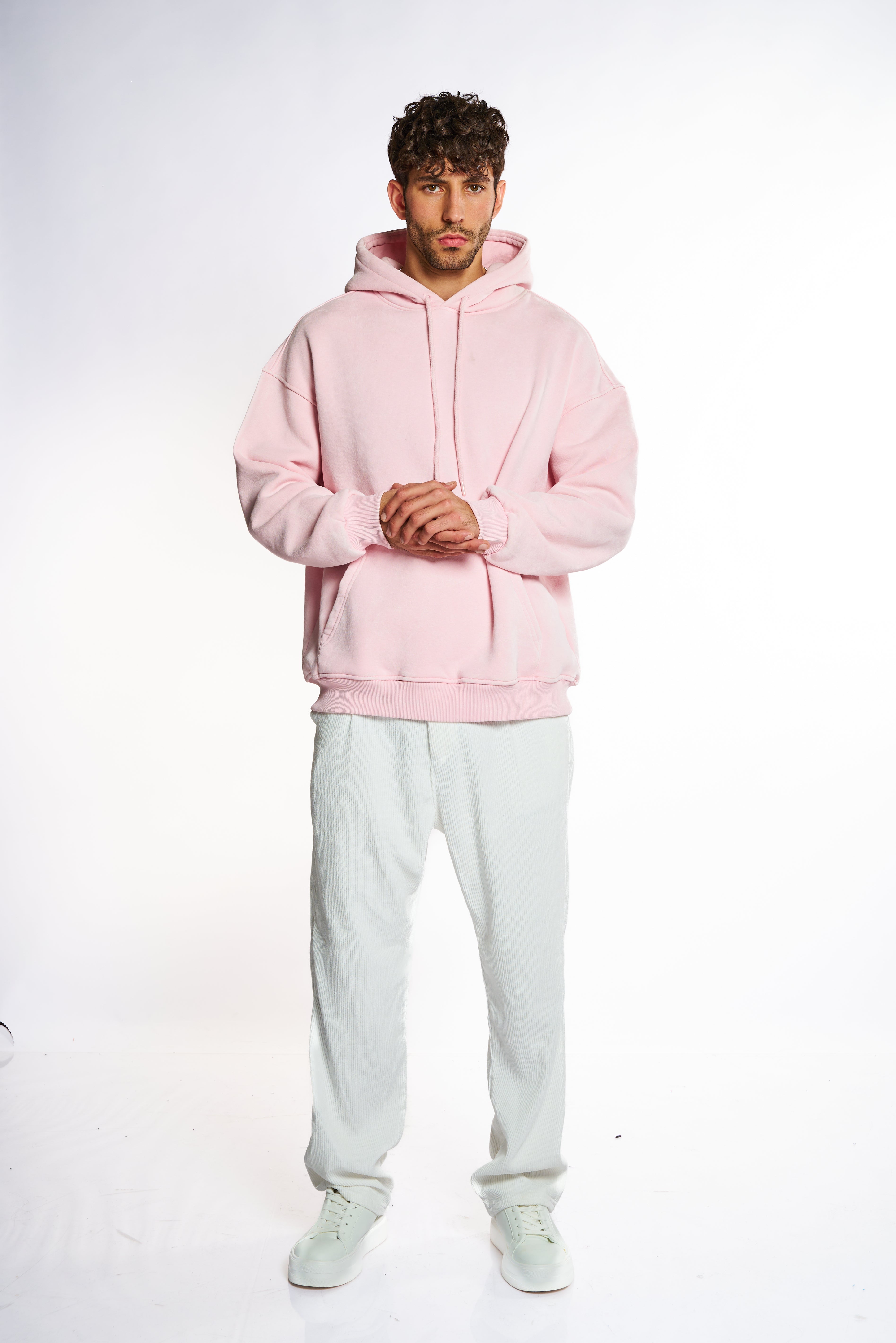 פוטר באגי ורוד במראה שפשוף עדין