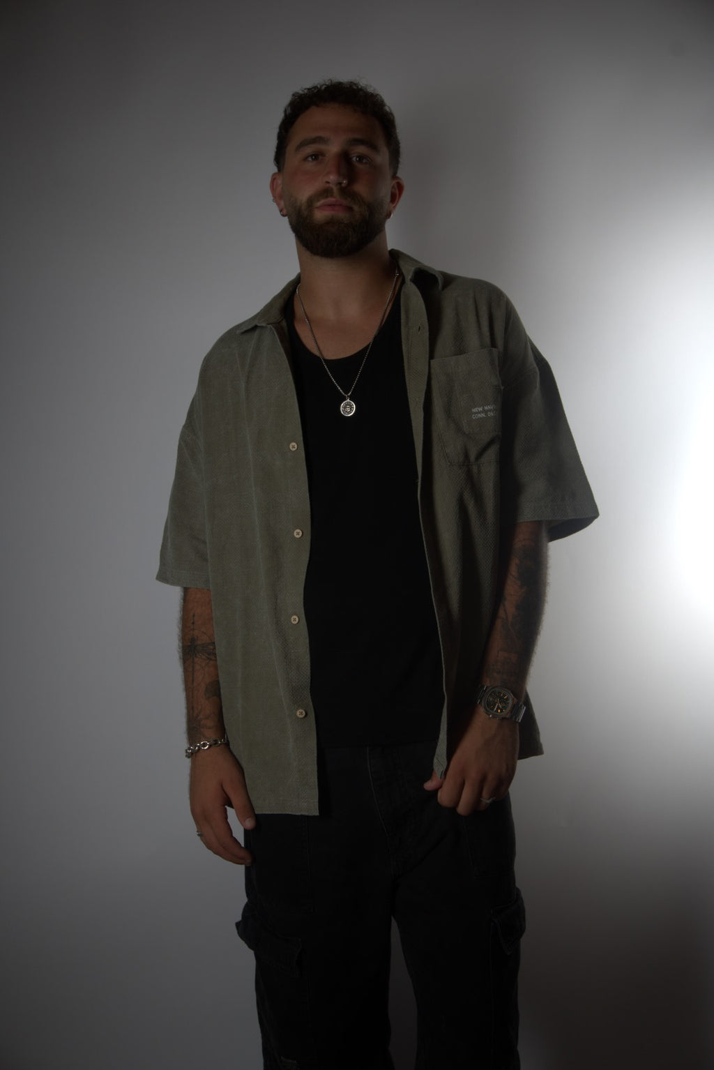 ירוק- מכופתרת מונקו