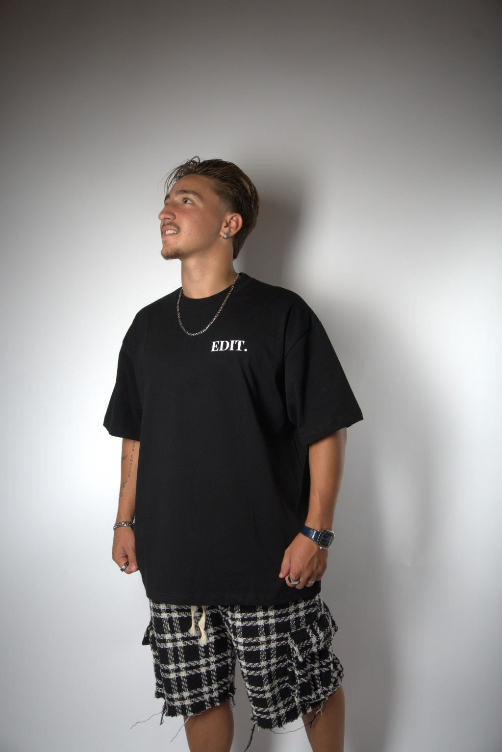 אדיט בייסיק טי שירט - שחורה