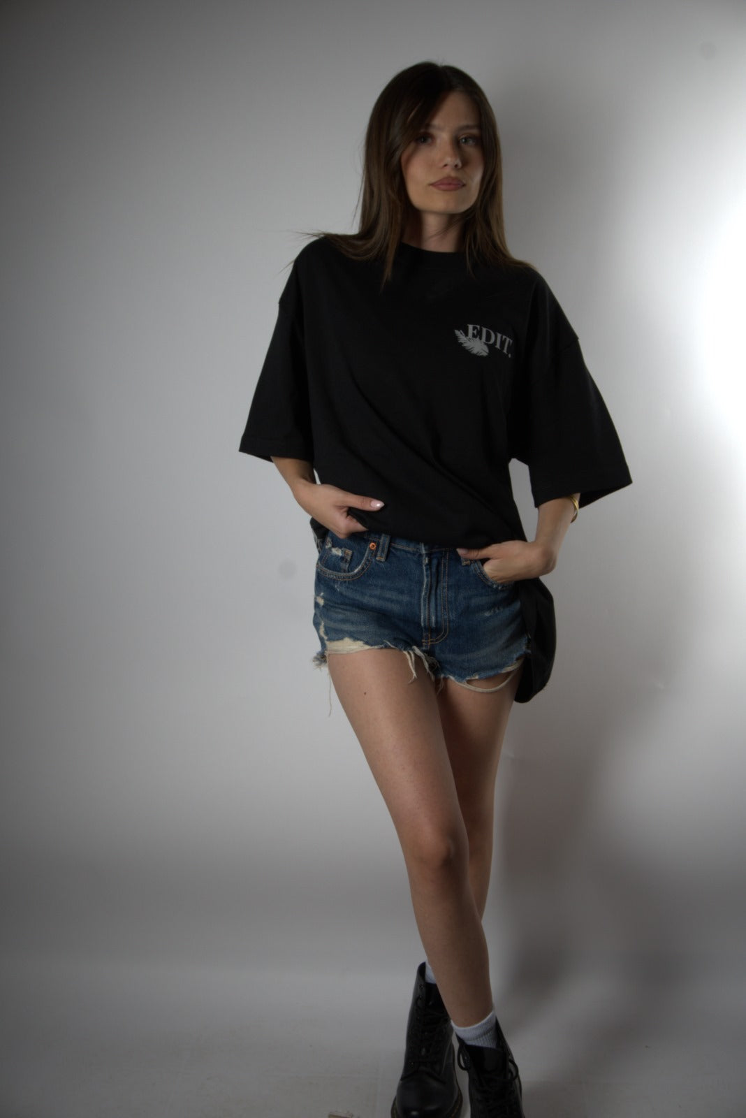 אדיט פאלם ספרינג טי שירט